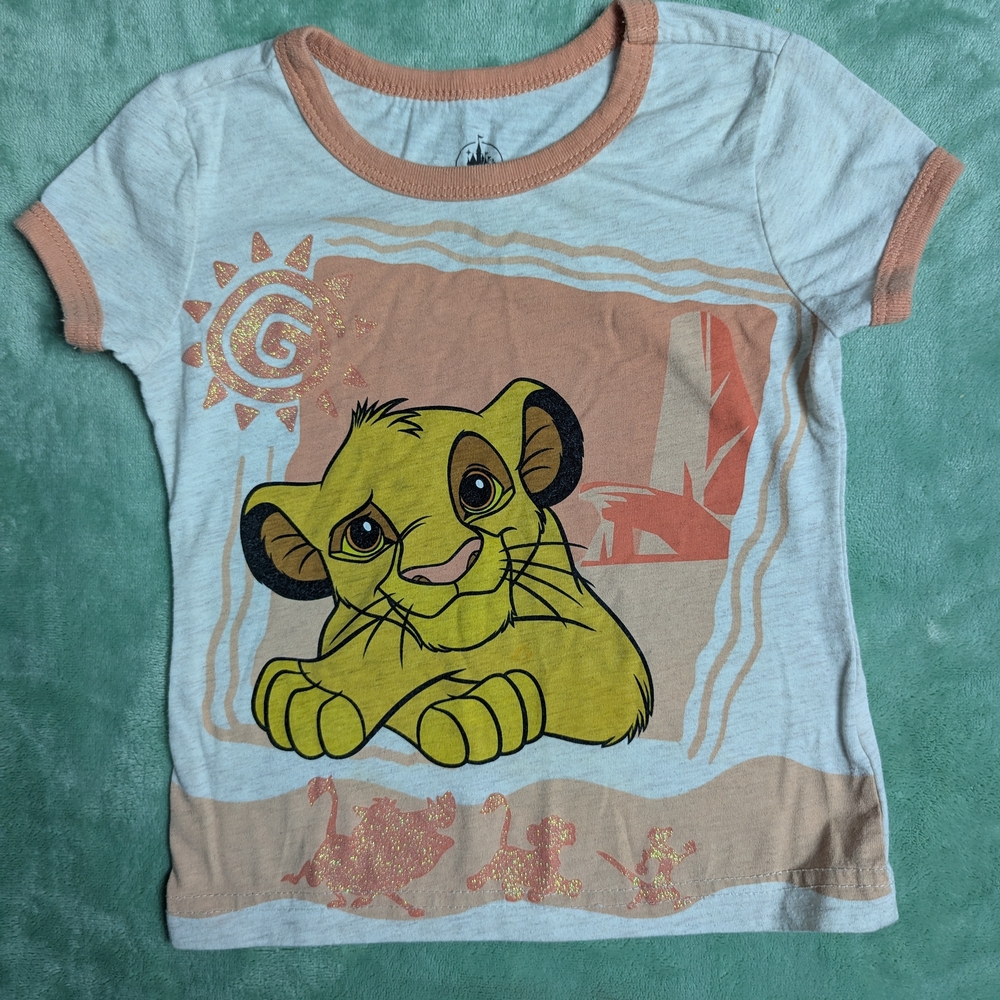 Disney Kids Simba Lion King T-Shirt - Picture 1 of 3